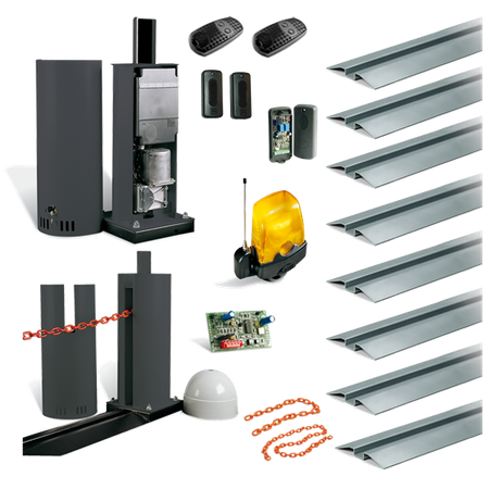 Came Cat bariera łańcuchowa CAT-X system podstawowy na 230V, przejazd do 16m