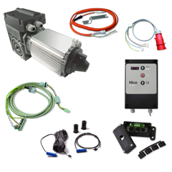 Nice Z70 AUTOMATIC AUT zestaw automatyki do bram przemysłowych segmentowych do 24m² AUTOMAT