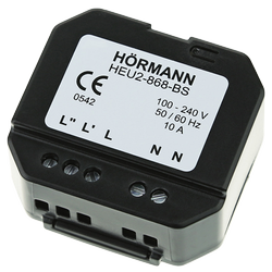 Hormann radio HEU 2 BS BiSecur 437378 odbiornik radiowy podtynkowy 2-kanałowy