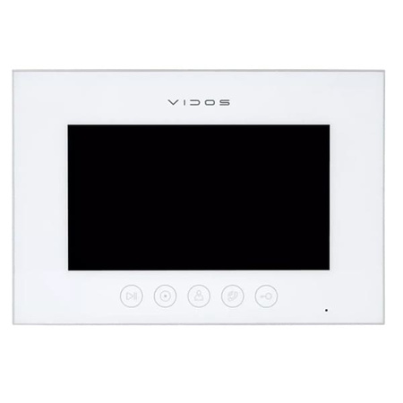 Vidos zestaw wideodomofonowy z serii Vidos X monitor M11W-X z wbudowanym WiFi + stacja bramowa S10