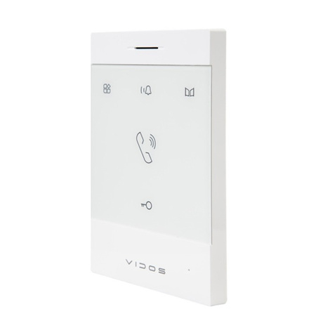 Vidos M110-U unifon głośnomówiący przeznaczony do pracy w systemach IP