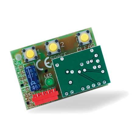 Came Unipark Unip + ARK2 blokada parkingowa system podstawowy na 1 auto z duża zaporą