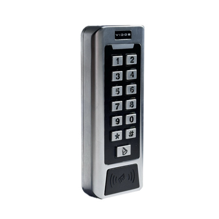 Vidos ZS48 dwustrefowy zamek szyfrowy z czytnikiem RFiD w standardzie UNIQUE