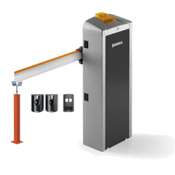 Beninca EVA 5 szlaban drogowy z ramieniem o długości 5m z wbudowaną centralą, użycie intensywne