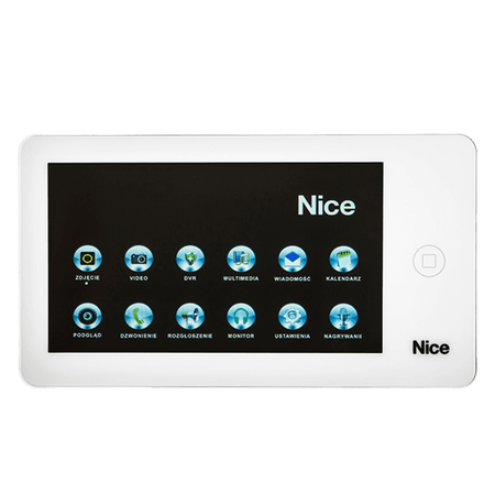 Nice PRO WG zestaw wideodomofonowy z dotykowym ekranem dla domu jednorodzinnego