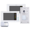 Vidos zestaw wideodomofonowy 2 monitory M1021W z wbudowaną pamięcią + kamera S1202A + zasilacz P24/18