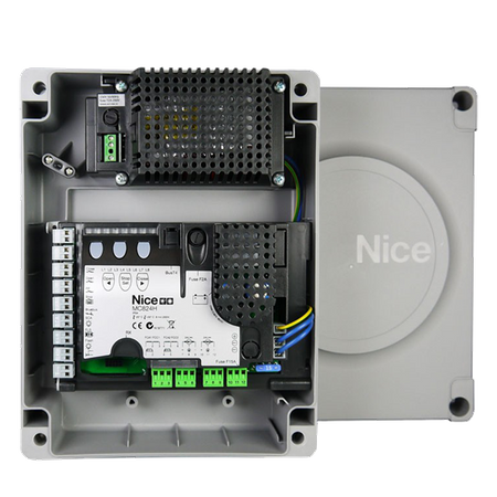 Nice BIG FAB BM5024 podziemny zestaw automatyki 24V do bram skrzydłowych o szerokości bramy do 10m, dla skrzydła o długości do 5m