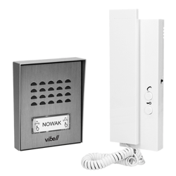 Orno OR-DOM-SG-918 SAGITTA domofon, zestaw domofonowy jednorodzinny, 2-żyłowy, natynkowy