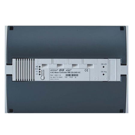 Somfy 1860114 KNX/EIB 4 AC sterownik napędów WM montaż natynkowy