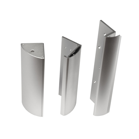 Scot BK-600ZLC2 uchwyt montażowy typu "ZL" z maskownicą do drzwi otwieranych do wewnątrz do zwór: EL-600SL2, EL-600TSL2