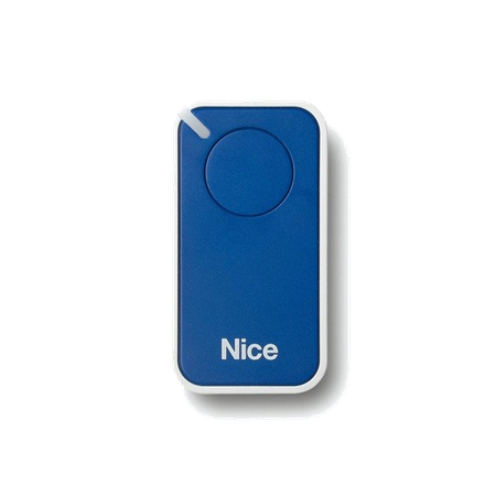 Nice ERA INTI INTI1B pilot 1-kanałowy, 433.92MHz, niebieski, pilot do bramy 