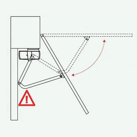 Beninca PR BS ramię przesuwne do siłownika Premier