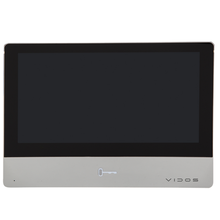 Wideodomofon Vidos ONE IP zestaw wideodomofonowy monitor M2020 + podtynkowa stacja bramowa S2203-EM-D z czytnikiem zbliżeniowym RFID i szyfratorem