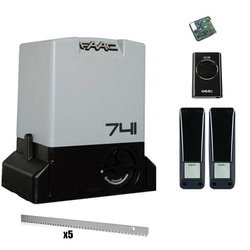 Faac Delta 3 zestaw automatyki do bramy przesuwnej o wadze do 900kg zestaw z listwą