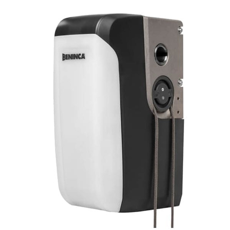 Beninca JACK 24 50 zestaw automatyki do bram garażowych, przemysłowych i rolowanych do 20m², do użytku intensywnego