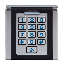 Vidos ZS43 autonomiczny, jednostrefowy zamek szyfrowy z wbudowanym czytnikiem RFiD