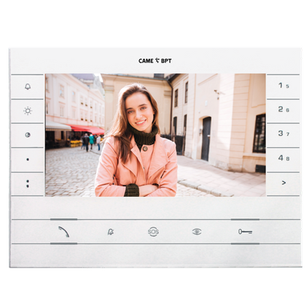 Wideodomofon Came Futura, bezsłuchawkowy zestaw wideodomofonowy FUTURAKITVC04