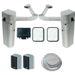 Nice WALKY 2024 zestaw automatyki 24V do bram skrzydłowych o szerokości bramy do 3,6m, dla skrzydła o długości do 1.8 m
