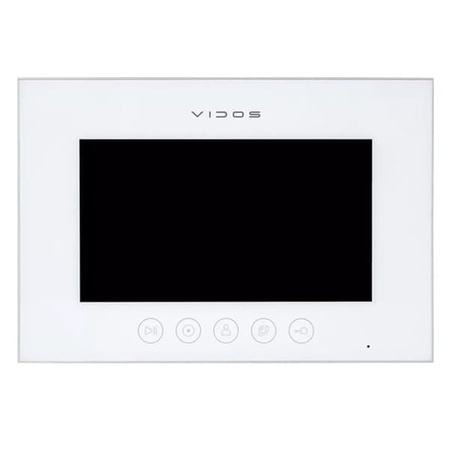 Vidos zestaw wideodomofonowy z serii Vidos X monitor M11W + stacja bramowa S10
