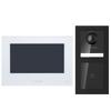 Wideodomofon Vidos ONE IP zestaw wideodomofonowy monitor M2010W + natynkowa stacja bramowa S2102-EM z czytnikiem zbliżeniowym RFID