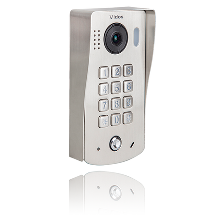 Vidos S1311D jednoabonentowa stacja bramowa z wbudowanym zamkiem szyfrowym