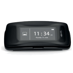 Somfy 1811407 Nina Timer io dwukierunkowy pilot z wyświetlaczem dotykowym i z automatyką czasową