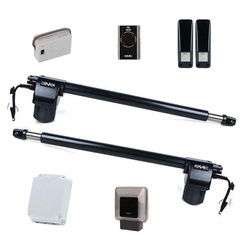 Faac 414 ALFA SHORT PREMIUM zestaw automatyki do bramy skrzydłowej o szerokości bramy do 3,6m, zestaw z lampą