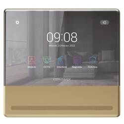 Commax CDV-70QT GOLD monitor 7" głośnomówiący Smart HD Mirror