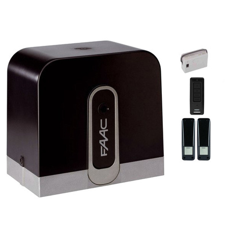 Faac Cyclo 24V C721 zestaw automatyki do bramy przesuwnej o wadze do 800kg z pilotem FDS