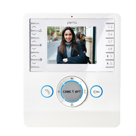Wideodomofon Came, bezsłuchawkowy zestaw wideodomofonowy PERLA LVKITPEV04 CK0002 62620450