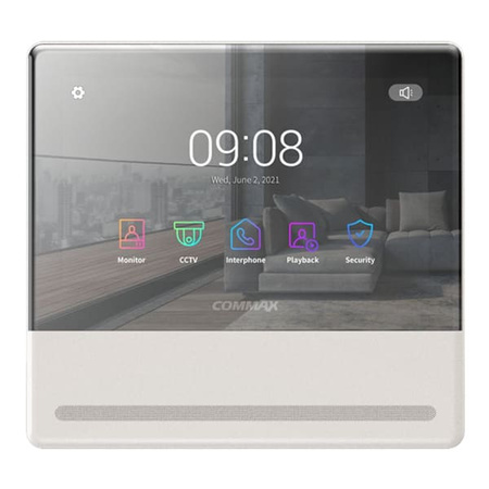 Commax CDV-70QT PEARL monitor 7" głośnomówiący Smart HD Mirror
