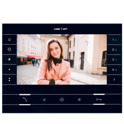 Wideodomofon bezsłuchawkowy głośnomówiący monitor z wyświetlaczem LCD 7" Came FUTURA X1 BK 62100530