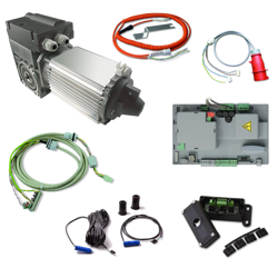 Nice Z70 ACTION AUT zestaw automatyki do bram przemysłowych segmentowych do 24m² AUTOMAT