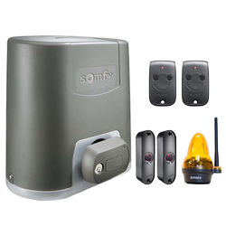 Somfy ELIXO 500 230 V RTS 1216452 Eco Comfort Pack zestaw automatyki do bram przesuwnych do 8 m i 500 kg