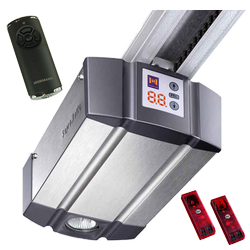 Hormann SupraMatic P seria 4 BiSecur zestaw automatyki do bram garażowych do 15m², napęd z krótką dwuczęściową szyną FS 2 K, pilotem i fotokomórkami