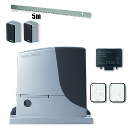 Nice ROBUS600 zestaw automatyki 24V do bram przesuwnych o wadze do 600kg zestaw z listwą
