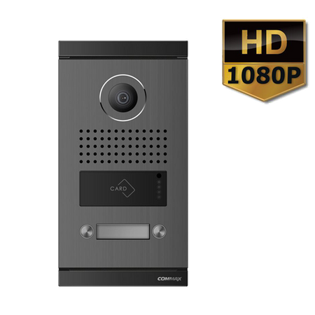 Commax DRC-2MLFD/RFID Kamera 2-abonentowa HD 1080p z czytnikiem RFID, panel zewnętrzny 