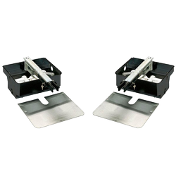 Faac 770N 230V komplet dwóch podziemnych siłowników do bramy skrzydłowej o długości skrzydła do 3.5m i wadze do 500kg