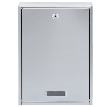 Vidos S561D-SKP skrzynka na listy z wideodomofonem do montażu w płytkich murkach ogrodzeniowych o głębokości już od 19cm