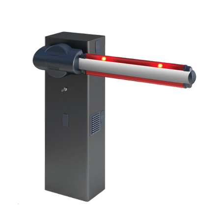 BFT MOOVI 60 RMM szlaban 230 V z ramieniem płaskim 5 m i wbudowaną centralą zestaw 2