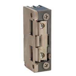 Orno OR-EZ-4035 elektrozaczep symetryczny z prowadnicą i blokadą, MINI, niskoprądowy 280mA dla 12VDC