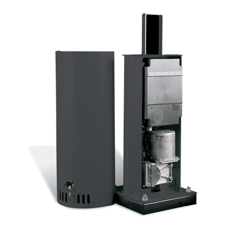 Came Cat bariera łańcuchowa CAT-X system podstawowy na 230V, przejazd do 16m