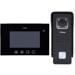 Vidos zestaw wideodomofonowy monitor M670B + stacja bramowa S6B