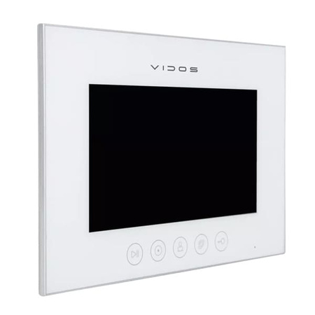 Vidos M11W wideodomofon monitor głośnomówiący z ekranem LCD 7"