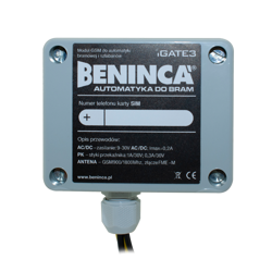 Beninca moduł GSM ver.12 do zdalnego sterowania jednym urządzeniem