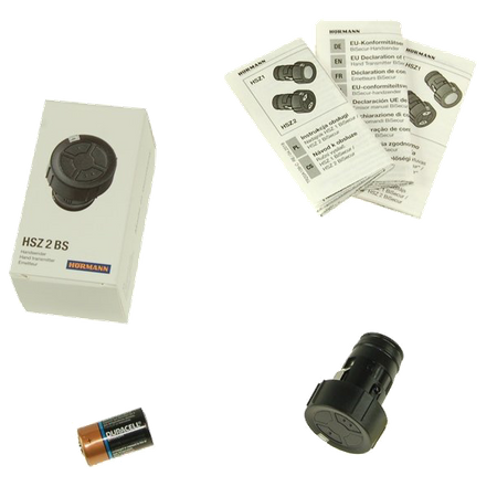 Pilot Hormann HSZ 2 BS BiSecur 436783 nadajnik 2-kanałowy wkładany w miejsce zapalniczki samochodowej