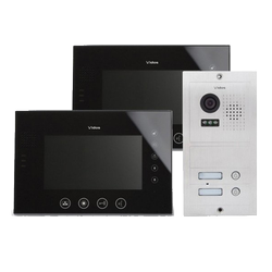 Vidos zestaw wideodomofonowy 2 monitory M670B-S2 + kamera S602
