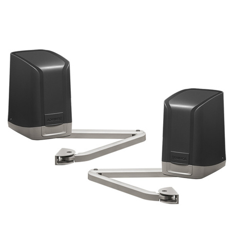 Beninca SAM 24 PM TURBO zestaw automatyki 24V do bramy dwuskrzydłowej o szerokości bramy do 5m