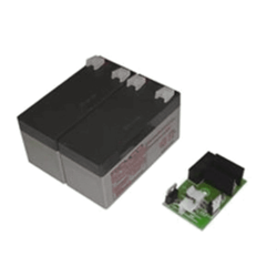 King Gates BAT 12K zestaw akumulatorów 24V (2x12V - 1,2 Ah) z kartą ładowania