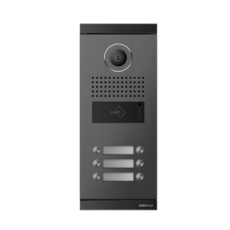 Commax DRC-6ML/RFID Kamera 6-abonentowa z czytnikiem RFID, panel zewnętrzny